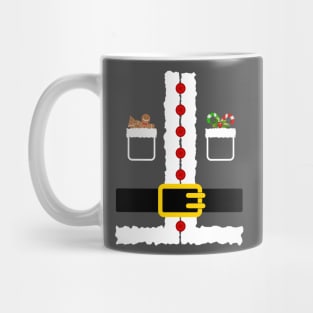 Santa Clause Outfit Christmas Costume Mug